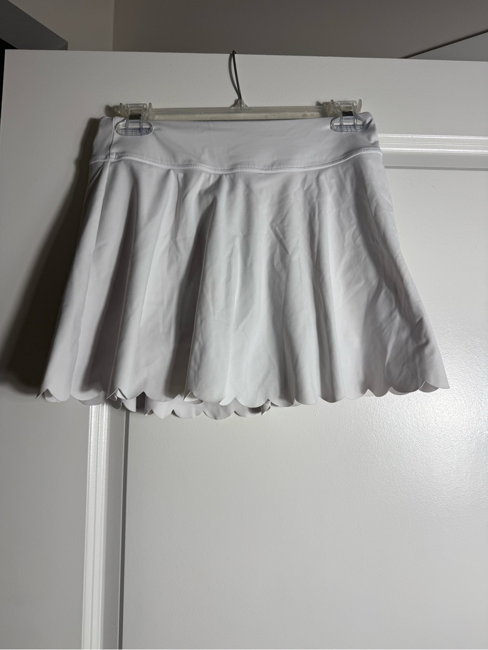 White athletic skirt